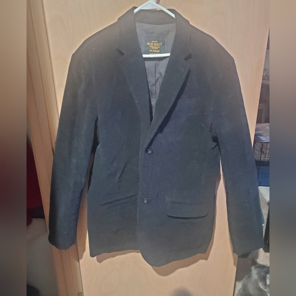 Old Navy Men's Black Blazer, Size XL